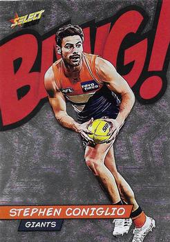 2021 Select AFL Footy Stars - Bang! #BC57 Stephen Coniglio Front